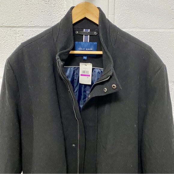 NWT Cole Haan XXL wool Coat - Picture 3 of 13